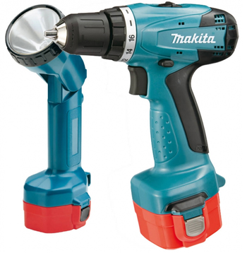 шуруповерт Makita 6281 DWPLE с фонарем