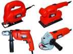 Набор инструментов Black&Decker KS 495PAK4 (лобзик + дрель ударная + прямошлифовальная машина + углошлифовальная машина)