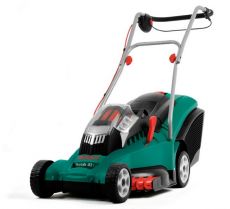 Аккумуляторная газонокосилка BOSCH ROTAK 43 LI
