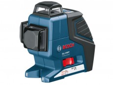 Лазерный нивелир Bosch GLL 3-80P + подставка BM 1 + приёмник LR 2. Цена, характеристики. Купить