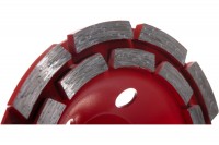 Алмазная чашка TRIO DIAMOND TCW153, сегментная, двухрядная 125 мм