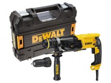 Перфоратор электрический DeWALT D 25134K. Цена и характеристики. Купить сетевой на 800Вт, 2.9 дж, SDS Plus+