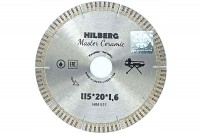 Диск алмазный отрезной Hilberg Master Сeramic HM511 (115x20)