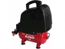 Компрессор Elitech ОМ 195/6 PG (коаксиально-безмасляный)