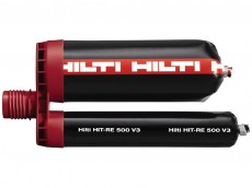 Химический анкер HILTI HIT-RE 500 V3/330/1. Купить клей для бетона. Цена двухкомпонентного состава