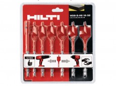 Набор перьевых сверл HILTI WDB-S-H6 16-32  для дерева. Купить комплект. Цена