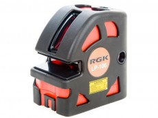 Лазерный нивелир RGK LP-106. Купить построитель плоскостей RGK LP106 (расширенный комплект)